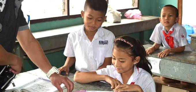 発展途上国への支援活動